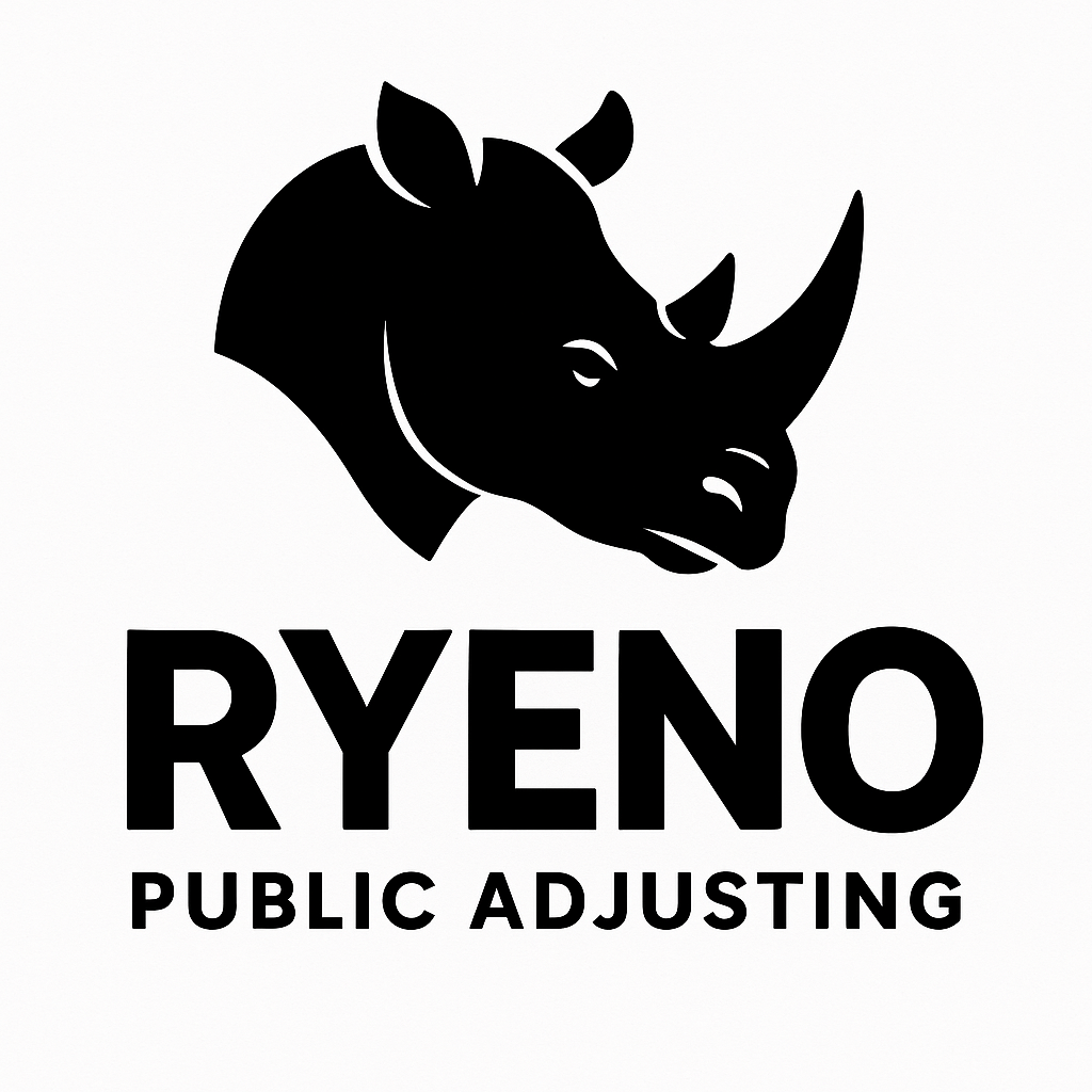 RYENO Public Adjusting Logo